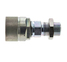 Acero DN 10 Acoplamiento hidráulico Tapón 12 mm S Anillo de compresión Mampara ISO 14541/8434-1 D M28 x 2