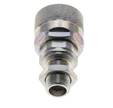 Acero DN 12.5 Acoplamiento hidráulico Tapón 12 mm S Anillo de compresión Mampara ISO 14541/8434-1 D M36 x 2