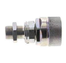 Acero DN 12.5 Acoplamiento hidráulico Tapón 12 mm S Anillo de compresión Mampara ISO 14541/8434-1 D M36 x 2