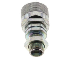 Acero DN 12.5 Acoplamiento hidráulico Tapón 14 mm S Anillo de compresión Mampara ISO 14541/8434-1 D M36 x 2