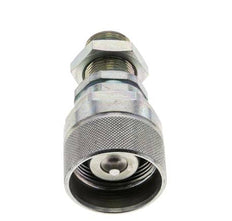 Acero DN 12.5 Acoplamiento hidráulico Tapón 14 mm S Anillo de compresión Mampara ISO 14541/8434-1 D M36 x 2