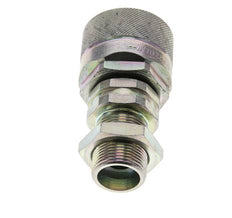 Acero DN 12.5 Acoplamiento hidráulico Tapón 16 mm S Anillo de compresión Mampara ISO 14541/8434-1 D M36 x 2
