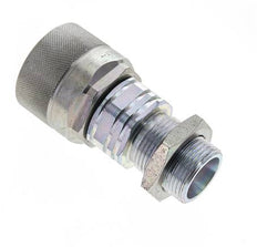 Acero DN 20 Acoplamiento hidráulico Tapón 20 mm S Anillo de compresión Mampara ISO 14541/8434-1 D M42 x 2