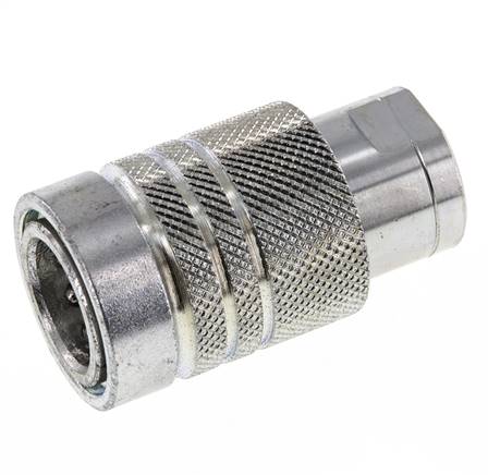 Acero DN 10 Acoplamiento hidráulico Toma 8 mm L Anillo de compresión ISO 7241-1 A/8434-1 D 16mm