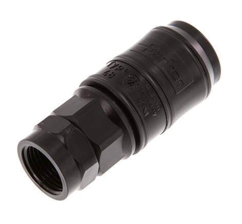 POM DN 7.2 Enchufe de acoplamiento G 3/8 pulgadas rosca hembra