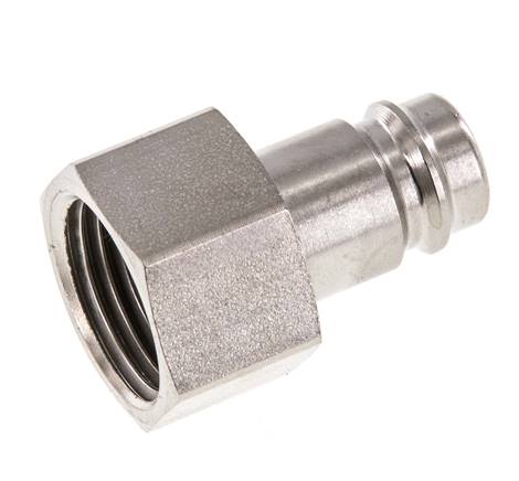 Acero endurecido DN 10 Acoplamiento de aire Enchufe G 1/2 pulgada Hembra
