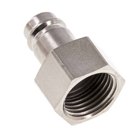 Acero endurecido DN 10 Acoplamiento de aire Enchufe G 1/2 pulgada Hembra