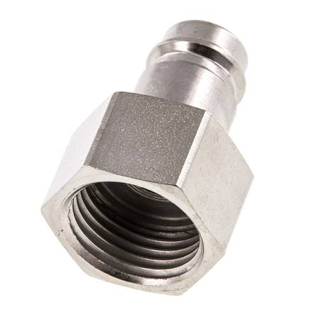 Acero endurecido DN 10 Acoplamiento de aire Enchufe G 1/2 pulgada Hembra
