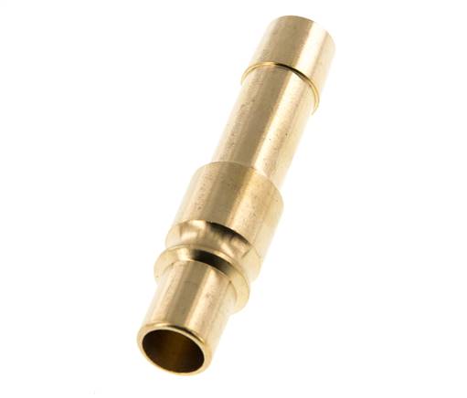 Tapón de acoplamiento de aire DN 12 de latón Pilar de manguera de 16 mm