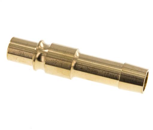 Tapón de acoplamiento de aire DN 12 de latón Pilar de manguera de 16 mm