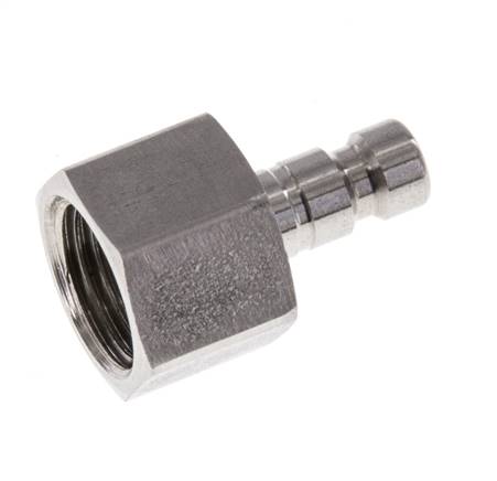 Acero inoxidable 316L DN 2,7 (Micro) Acoplamiento de aire Enchufe G 1/8 pulgadas Hembra