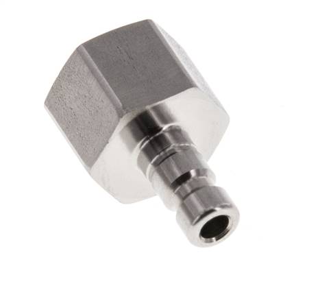 Acero inoxidable 316L DN 2,7 (Micro) Acoplamiento de aire Enchufe G 1/8 pulgadas Hembra