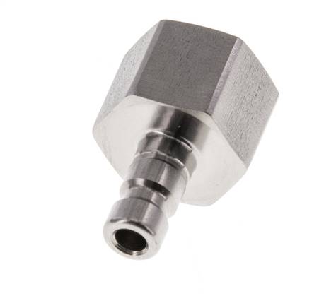 Acero inoxidable 316L DN 2,7 (Micro) Acoplamiento de aire Enchufe G 1/8 pulgadas Hembra