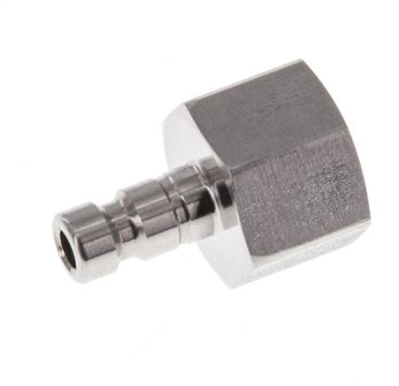 Acero inoxidable 316L DN 2,7 (Micro) Acoplamiento de aire Enchufe G 1/8 pulgadas Hembra