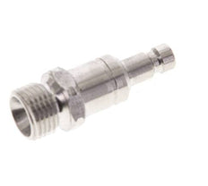 Acero inoxidable 316L DN 2,7 (Micro) Acoplamiento de aire Enchufe G 1/8 pulgadas Macho Doble Cierre