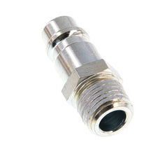 Acoplamiento de aire DN 7.2 (Euro) de acero endurecido R 1/4 pulgada Macho [2 Piezas]