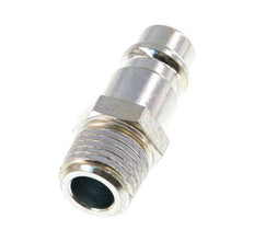 Acoplamiento de aire DN 7.2 (Euro) de acero endurecido R 1/4 pulgada Macho [2 Piezas]