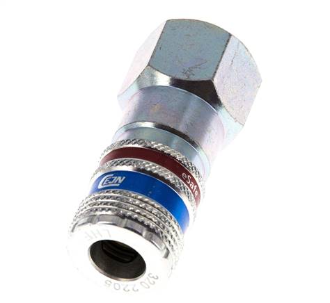 Acero/latón DN 7.6 (7.2 Euro) Acoplamiento de aire de seguridad Enchufe G 1/2 pulgada Hembra