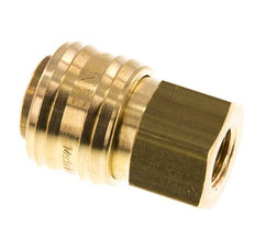 Acoplamiento de aire de latón DN 7.2 (Euro) Enchufe G 1/4 pulgada Hembra