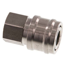 Acero inoxidable DN 7,2 (Euro) Acoplamiento de aire Enchufe G 1/4 pulgada Hembra Doble cierre