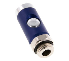 Acero endurecido DN 7.4 Enchufe de seguridad para acoplamiento de aire con pulsador G 1/2 pulgada Macho