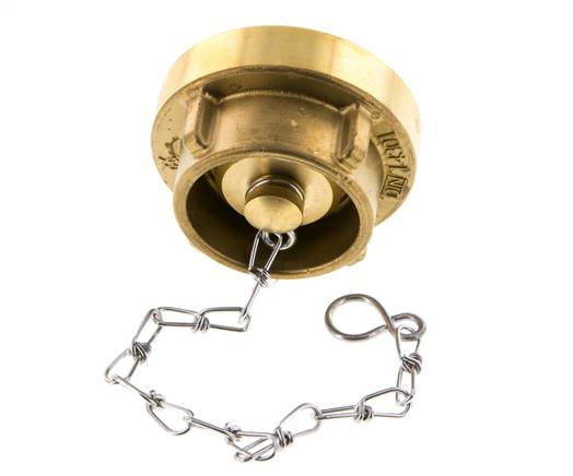 tapa de latón 25-D (31 mm) para acoplamiento Storz