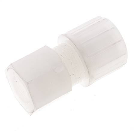 14x12mm & G1/4'' Racor de compresión recto de PVDF con rosca hembra 10 bar