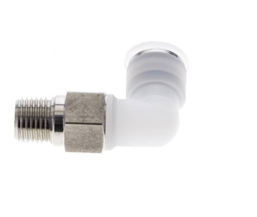 10x8mm & G1/8'' Racor de compresión recto de PVDF con rosca hembra 10 bar