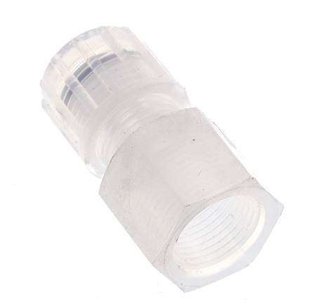 10x8mm & G3/8'' PFA Racor de corte recto con rosca hembra 10 bar