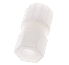 14x12mm & G1/4'' Racor de compresión recto de PVDF con rosca hembra 10 bar