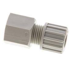 10x8mm & G3/8'' PP Racor recto de compresión con rosca hembra 10 bar