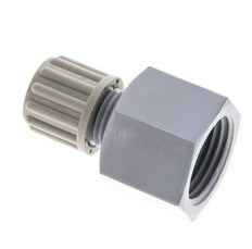 8x6mm & G1/2'' PA Racor recto de compresión con rosca hembra 10 bar