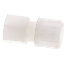 14x12mm & G1/4'' Racor de compresión recto de PVDF con rosca hembra 10 bar