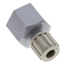 8x6mm & G1/2'' PA Racor recto de compresión con rosca hembra 10 bar