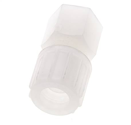 14x12mm & G1/4'' Racor de compresión recto de PVDF con rosca hembra 10 bar