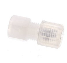 Racor de corte recto PFA 8x6 mm y G1/8'' con rosca hembra 10 bar