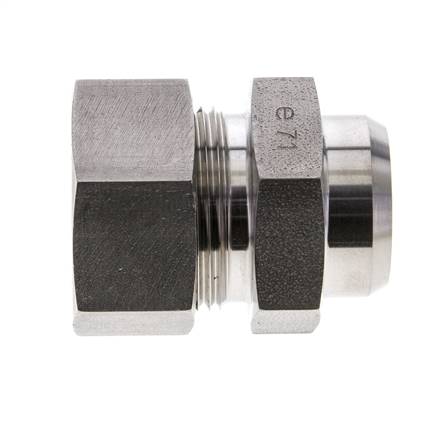 Accesorio de corte recto de acero inoxidable de 28L y 32mm con extremo para soldar 160 bar ISO 8434-1