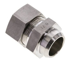Accesorio de corte recto de acero inoxidable de 28L y 32mm con extremo para soldar 160 bar ISO 8434-1