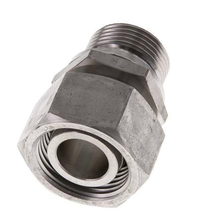 22L y G3/4'' Acero Inoxidable Giratorio Recto con Rosca Macho 160 bar FKM Ajustable ISO 8434-1