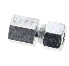 12L & M16x1.5 Racor recto de acero zincado con rosca hembra 315 bar ISO 8434-1