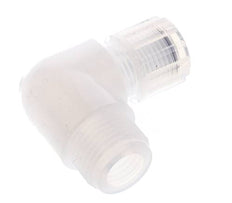 10x8mm & G1/2'' PFA Racor de corte acodado con roscas macho 10 bar