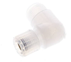 10x8mm & G1/2'' PFA Racor de corte acodado con roscas macho 10 bar