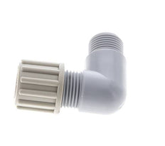 12x9mm & G3/8'' PA Racor de compresión codo con rosca macho 10 bar