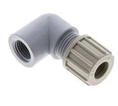 Racor de compresión codo PA 10x8mm & G1/4'' con rosca hembra 10 bar