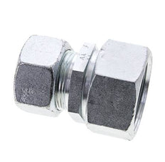 30S & 38S Racor recto de acero zincado con rótula 315 bar Junta tórica de NBR Cono de estanquidad ISO 8434-1