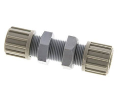 14x12mm PA Racor recto de compresión Pasamuros 10 bar