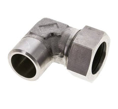 Accesorio de corte en codo de acero inoxidable de 35L y 40mm con extremo para soldar 160 bar ISO 8434-1