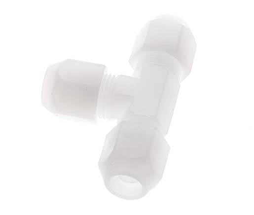9x12 mm PVDF Conector De Manguera En Forma De T 10bar/145psi