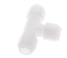 12x14 mm PVDF Tee En Forma De T Conexión De Manguera 10bar/145psi