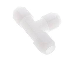 12x14 mm PVDF Tee En Forma De T Conexión De Manguera 10bar/145psi